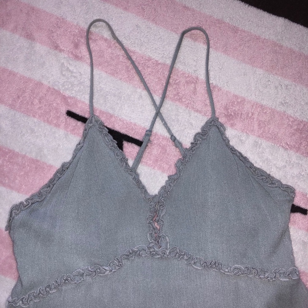 Sage Ruffle Dress - Picture 4 of 11